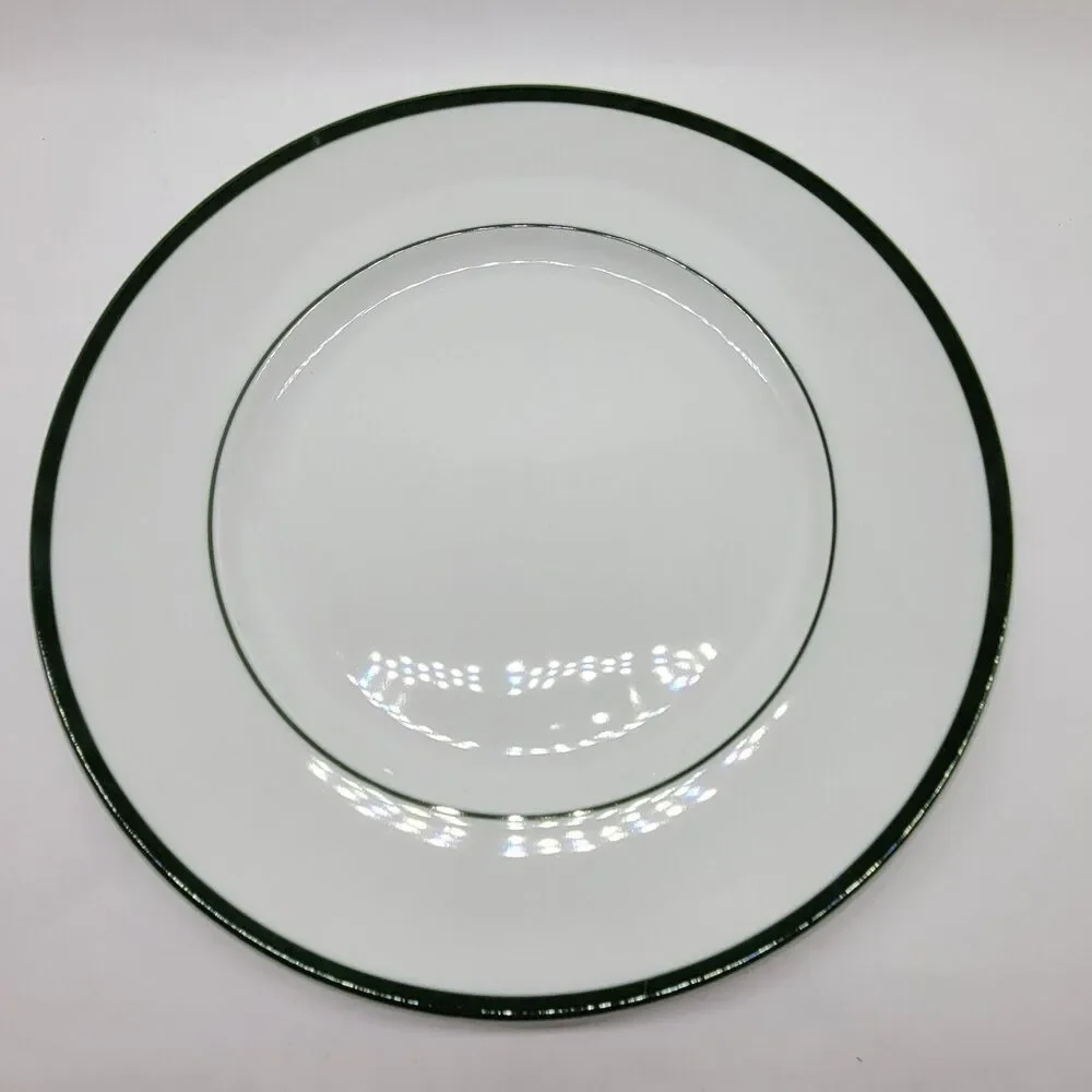 Williams Sonoma Brasserie Green Chop Plate 12 Inch Discontinued Pattern